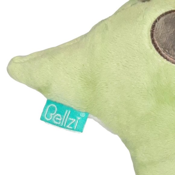 Bellzi Brontosaurus Dinosaur Green Spotted Plush Stuffed Animal Toy 10" - Picture 6 of 7